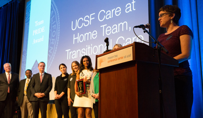 2015 UCSF Medical Center Team PRIDE award