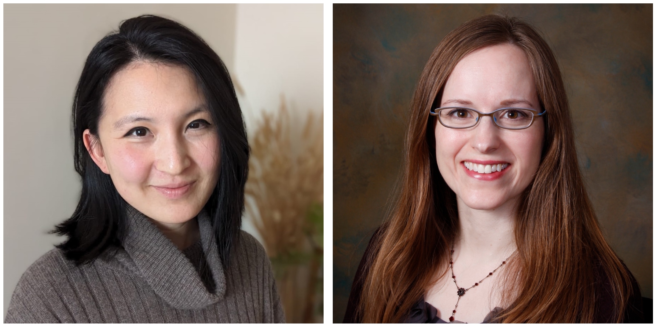 Lingsheng Li and Rebecca Sudore headshots