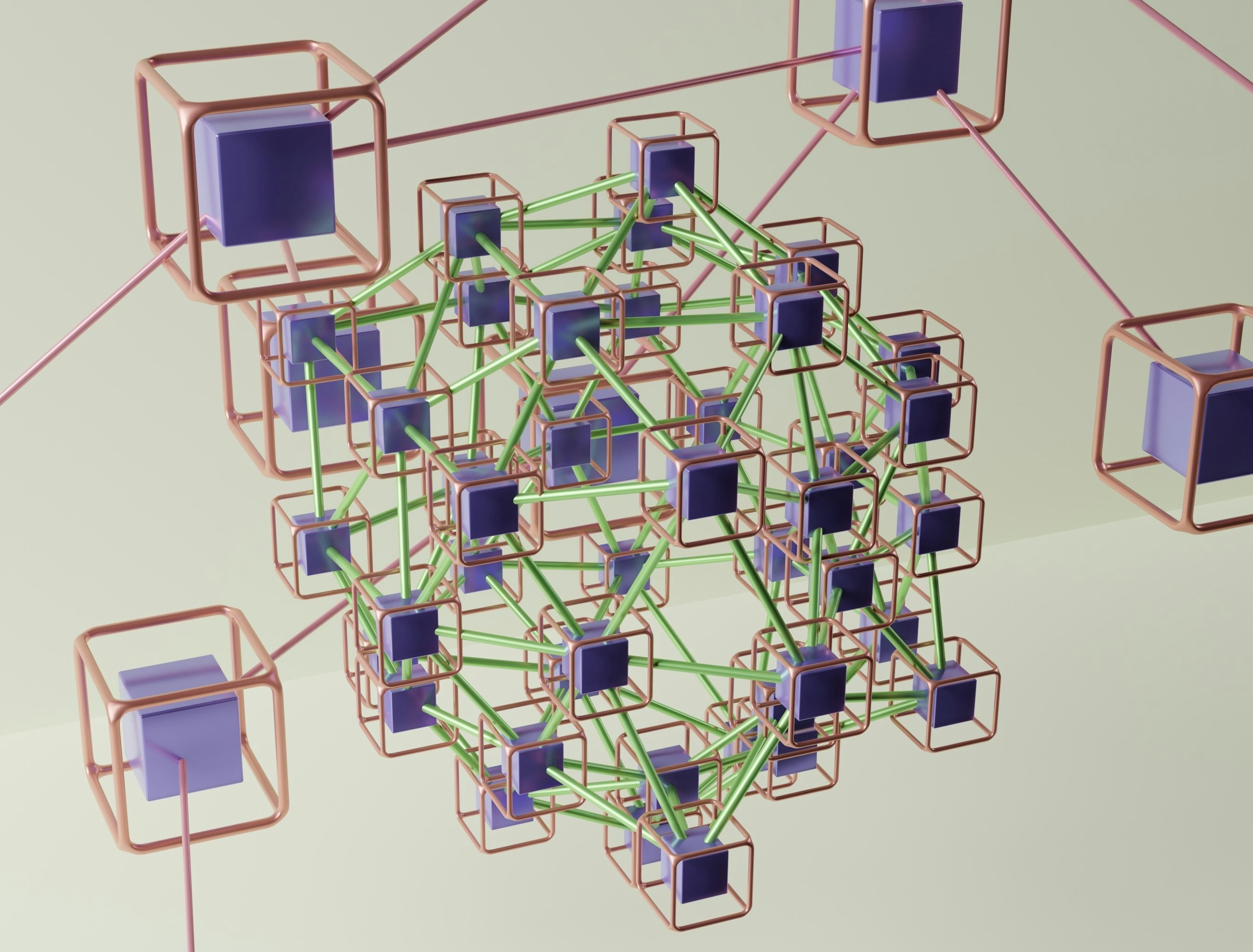 Picture of map outline for project with shapes and lines