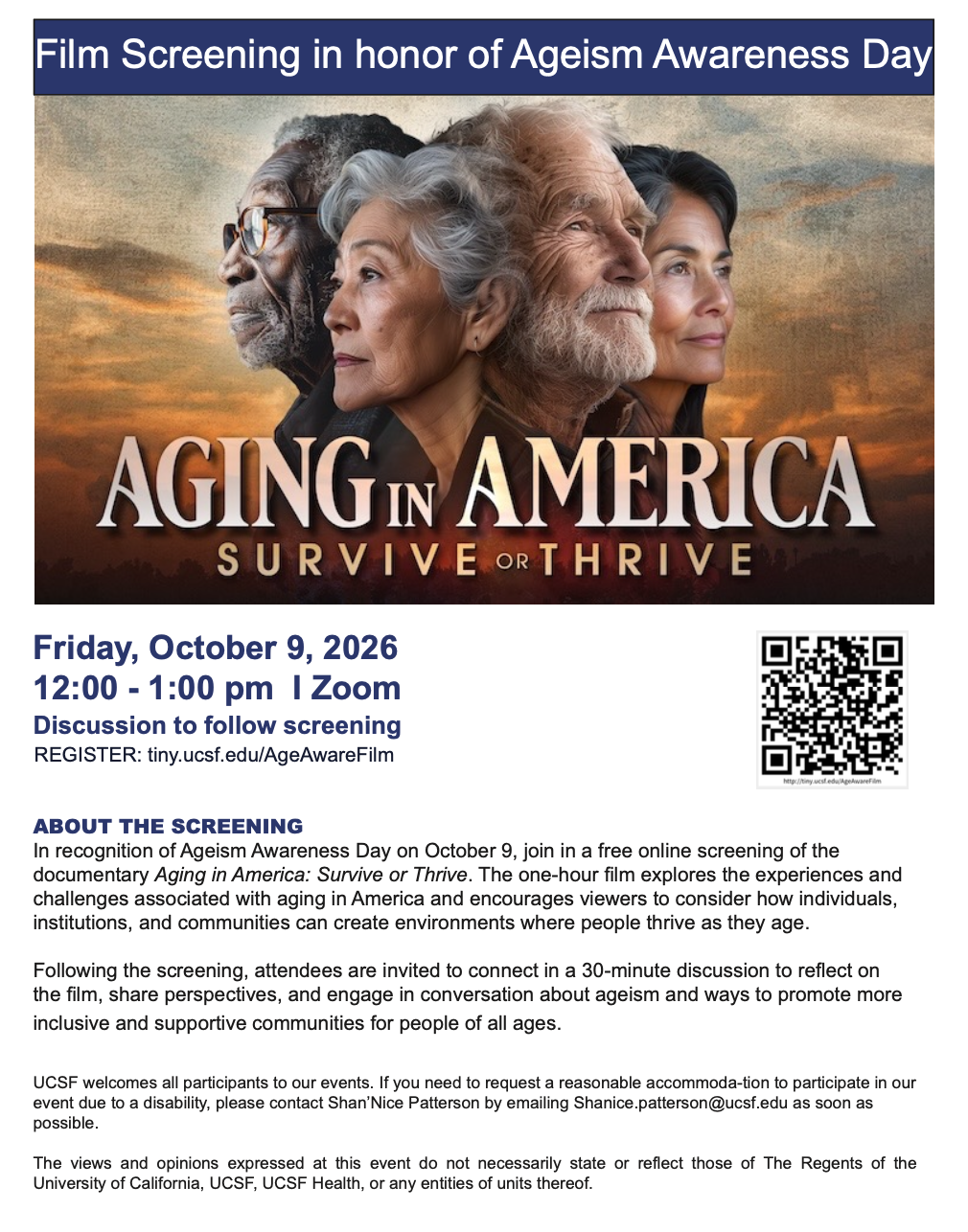 October 9th Film Screening 