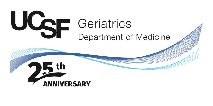 Division of Geriatrics Anniversary Logo