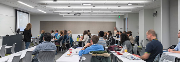 Photo of medical students in classroom